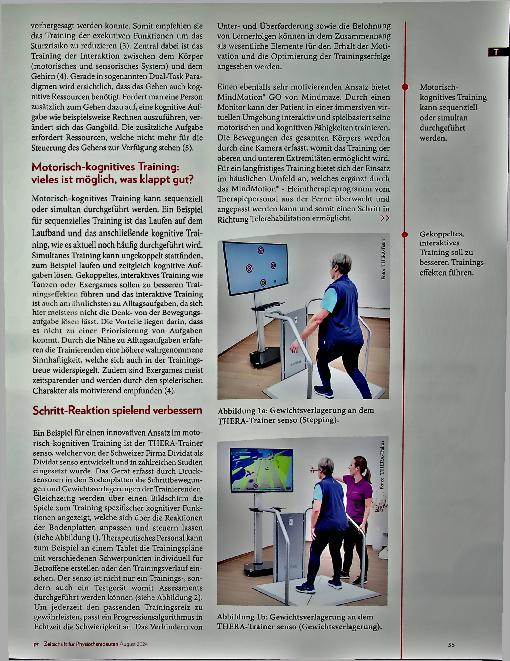 Vorschauseite 2: Motorisch-kognitives Training im Therapiealltag
