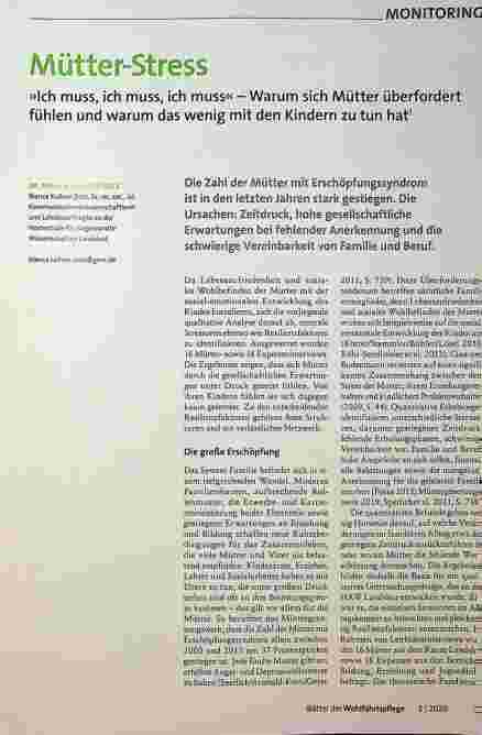 Vorschauseite 1: Mütter-Stress »Ich muss, ich muss, ich muss« - Warum sich Mütter überfordert fühlen und warum das wenig mit den Kindern zu tun hat