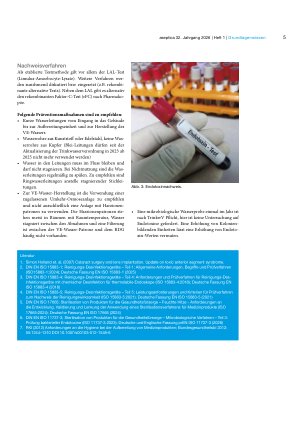 Vorschauseite 3: Endotoxine in der Aufbereitung ophthalmologischer Medizinprodukte: Bedeutung, Risiken und normative Anforderungen