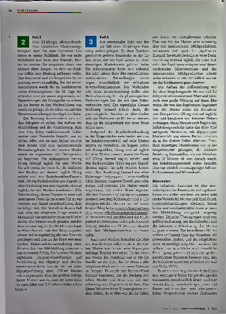 Vorschauseite 4: Induzierte Laktation und Adoption: drei Fallberichte
