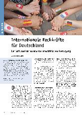 Vorschauseite 1: Internationale Fachkräfte für Deutschland: Der Schlüssel zur exzellenten medizinischen Versorgung