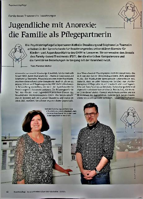 Vorschauseite 1: Jugendliche mit Anorexie: - die Familie als Pflegepartnerin
