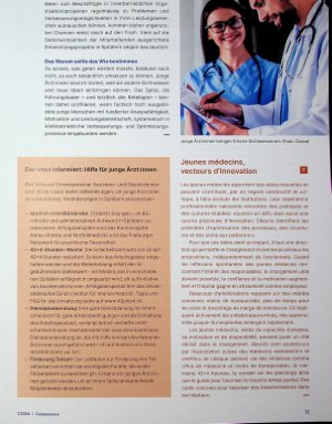 Vorschauseite 2: Junge Ärztinnen setzen Innovationsimpulse