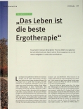 Vorschauseite 2: „Das Leben ist die beste Ergotherapie.“