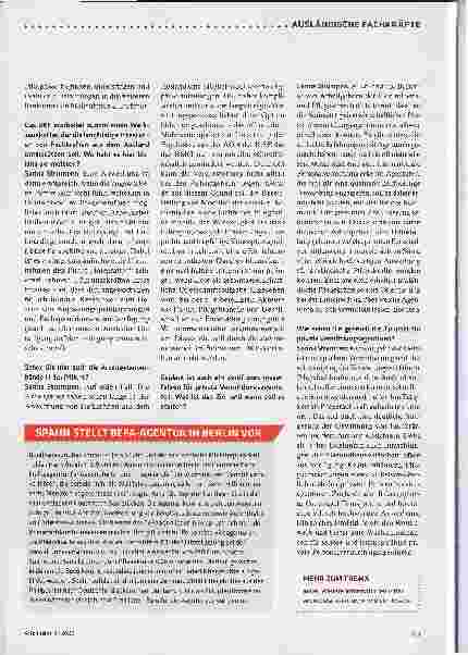 Vorschauseite 2: „Die Verfahren werden gebündelt und vereinfacht.“
