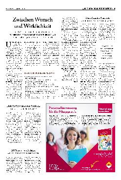 Vorschauseite 1: Zwischen Wunsch und Wirklichkeit