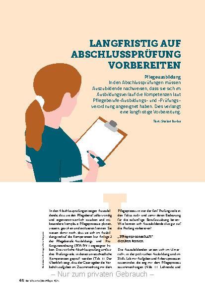Vorschauseite 1: Langfristig auf Abschlussprüfung vorbereiten