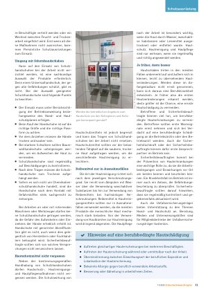 Vorschauseite 2: Berufliche Hautgefährdung Konsequent schützen