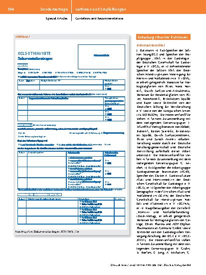 Vorschauseite 6: Ethische Aspekte im Rahmen von extrakorporalen Herz-Kreislauf-Unterstützungssystemen (ECLS): Konsensuspapier der DGK, DGTHG und DGAI