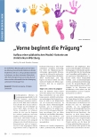 Vorschauseite 1: "Vorne beginnt die Prägung" Aufbau einer pädiatrischen Modell-Kohorte am Universitätsklinikum Würzburg