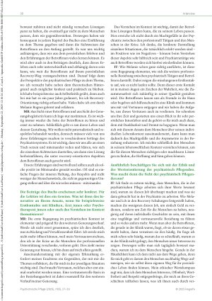 Vorschauseite 2: Das Recht, in der eigenen Bewältigungsstrategie zu bleiben