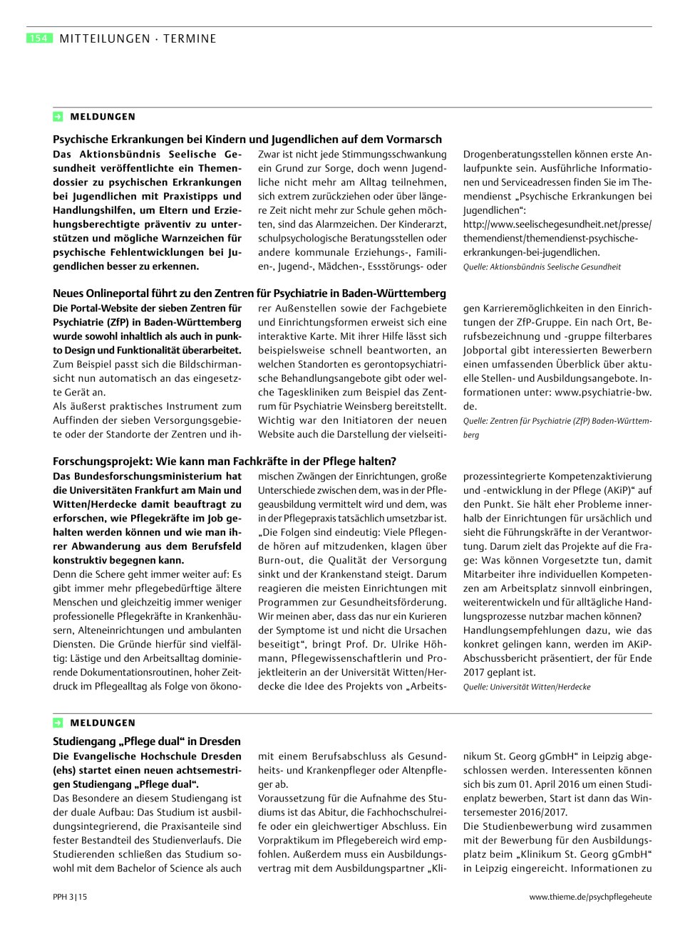Vorschauseite 1: Mitteilungen · Termine