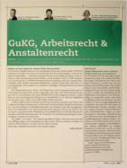Vorschauseite 1: GuKG, Arbeitsrecht & Anstaltsrecht