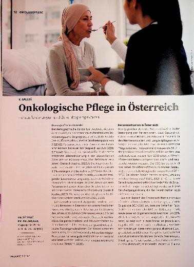 Vorschauseite 1: Onkologische Pflege in Österreich: Herausforderungen und Zukunftsperspektiven