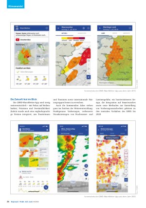 Vorschauseite 2: DWD-WarnWetter-App sorgt seit zehn Jahren für mehr Sicherheit bei Wettergefahren