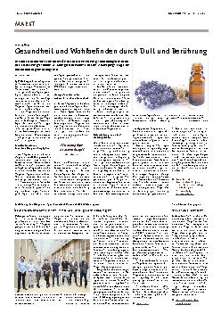 Vorschauseite 1: Gesundheit und Wohlbefinden durch Duft und Berührung
