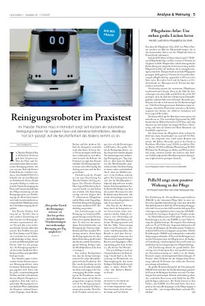Vorschauseite 1: Reinigungsroboter im Praxistest