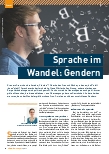 Vorschauseite 1: Sprache im Wandel: Gendern