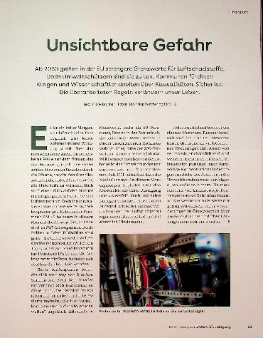 Vorschauseite 2: Unsichtbare Gefahr