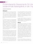 Vorschauseite 2: Evidenzbasierte Assessments für die Rotatorenmanschette und das subakromiale Nebengelenk in der muskuloskelettalen Physiotherapie