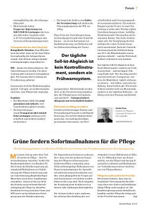 Vorschauseite 2: Pflege steuern statt kontrollieren Täglicher Soll-Ist-Abgleich in der Pflege: Von der Kontrolle zur Steuerung