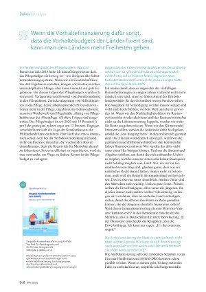 Vorschauseite 4: Krankenhausreform „Wir brauchen landesspezifische Vorhaltebudgets“