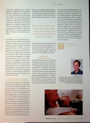 Vorschauseite 2: " Bindung in der Hebammenarbeit: Was leistet der Bgriff?