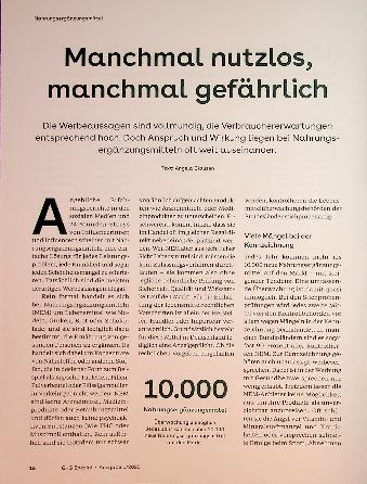 Vorschauseite 1: Manchmal nutzlos^ manchmal gefährlich
