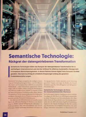 Vorschauseite 1: Semantische Technologie: Rückgrat der datengetriebenen Transformation
