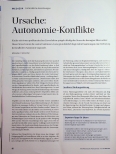 Vorschauseite 1: Ursache: Autonomiekonflikte