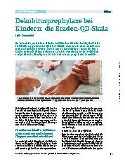 Vorschauseite 1: Dekubitusprophylaxe bei Kindern: die Braden-QD-Skala