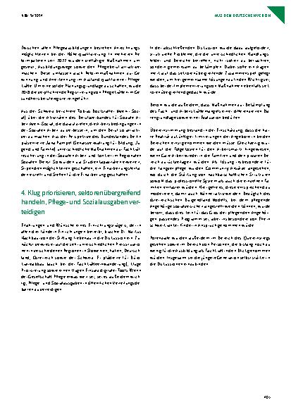 Vorschauseite 3: Fachkräftemangel in Pflege und Sozialer Arbeit: voneinander lernen – gemeinsam weiterdenken!