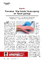 Vorschauseite 1: Psoriasis: Wie beste Versorgung im Team gelingt