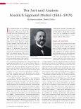 Vorschauseite 1: Der Arzt und Anatom Friedrich Sigmund Merkel (1845-1919) Mechanorezeption: Merkel-Zellen