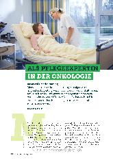 Vorschauseite 1: Als Pflegeexpertin in der Onkologie