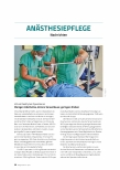 Vorschauseite 1: Anästhesiepflege Nachrichten Weniger Anästhetika, kürzere Verweildauer, geringere Risiken