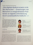 Vorschauseite 1: Das digitale Medium ersetzt nicht den Menschen“ - Erwartungen von Menschen in marginalisierten Positionen an digitale Unterstützung durch sozialstaatliche Institutionen