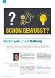 Vorschauseite 1: Verantwortung - Haftung: Sicherheitsverantwortung, Arbeitsschutzorganisation und Haftung: Mythen und Wahrheiten