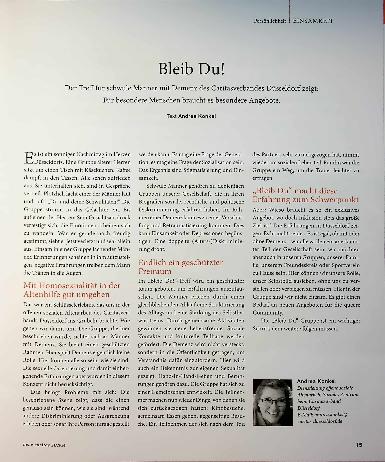 Vorschauseite 1: Bleib du!