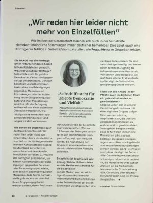 Vorschauseite 1: „Wir reden hier leider nicht mehr von Einzelfällen“