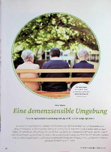 Vorschauseite 1: Eine demenzsensible Umgebung Forschungsbasierte Gestaltungsprinzipien für die Versorgungspraxis