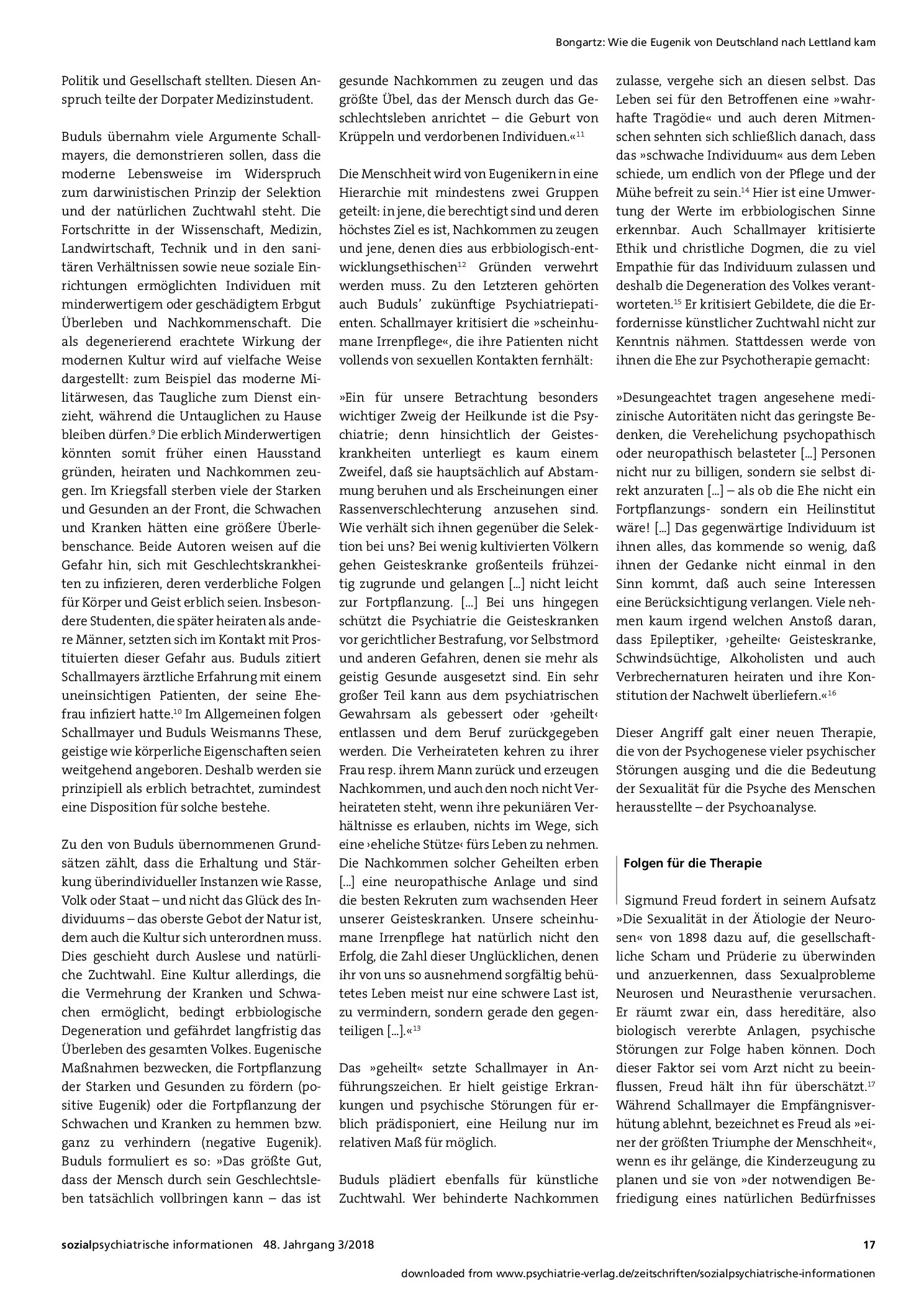 Vorschauseite 2: Wie die Eugenik von Deutschland nach Lettland kam. Der Einfluss deutscher Wissenschaftler auf Hermanis Buduls, den Begründer der lettischen Psychiatrie