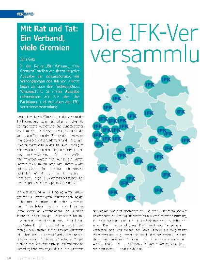 Vorschauseite 1: Die IFK-Vertreterversammlung