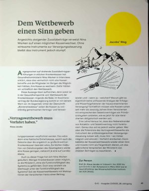 Vorschauseite 1: Dem Wettbewerb einen Sinn geben