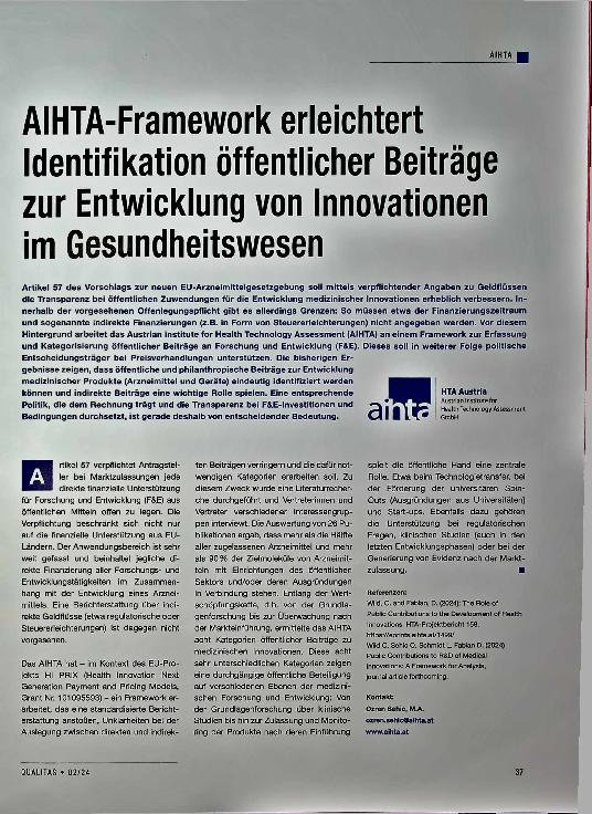 Vorschauseite 1: Die Erfolgsgeschichte einer Überbrückungsambulanz durch QM und Psychiatrie: Casemanagement für nahtlose Versorgung, Effizienzsteigerung, Rückfallreduzierung - wegweisend mit Repro…