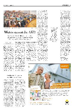 Vorschauseite 1: Wohin steuert die AKK?