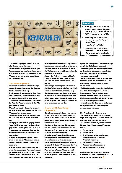 Vorschauseite 2: Beispielhafte Kennzahlen