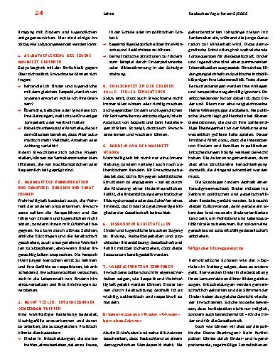 Vorschauseite 3: Satya und Adultismus: Wahrhaftigkeit im Umgang mit der jungen Generation