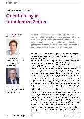 Vorschauseite 1: Orientierung in turbulenten Zeiten