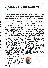 Vorschauseite 1: Gebt Hanf frei! Oder besser nicht?